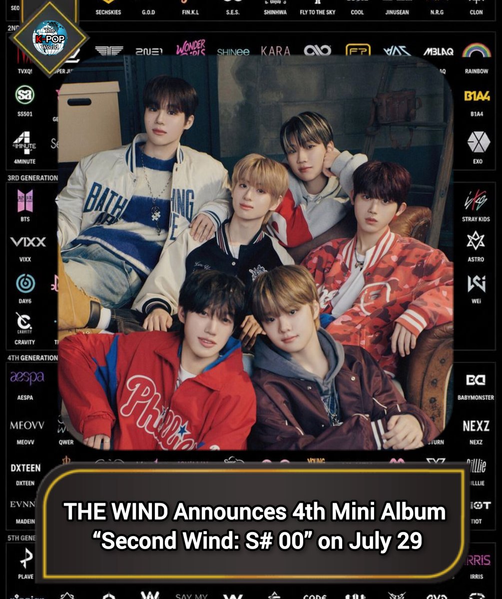 THE WIND IS BACK 🌬️ 4th Mini Album 