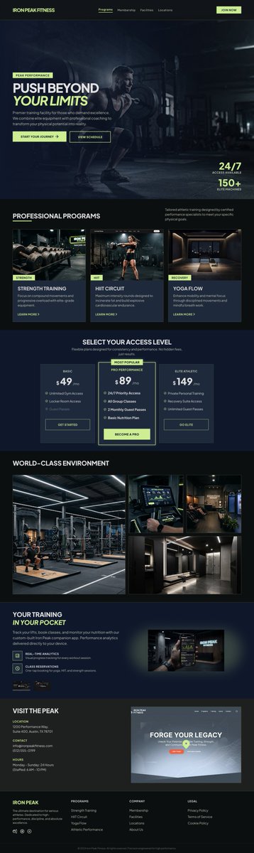 KunciKode's tweet photo. Project Done: Gym &amp; Fitness Landing Page. Desain modern, sporty, dan responsive (rapi saat dibuka di HP maupun laptop). Sangat cocok untuk pemenuhan tugas pemrograman web atau proyek akhir Anda.

Info lengkap: https://t.co/X62sF01Qq2 #zonauang #zonajajan https://t.co/Q2wgCvwsfn