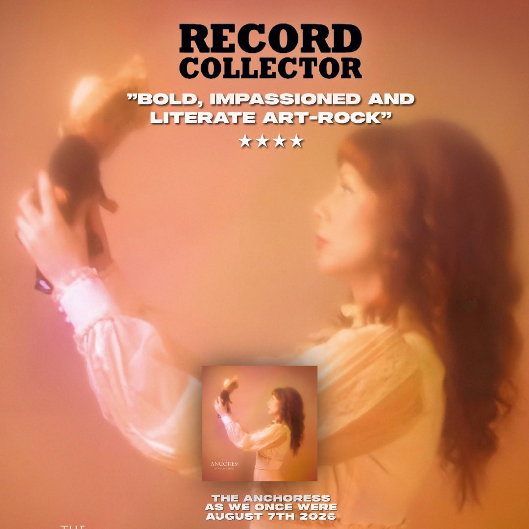 The_Anchoress's tweet photo. The first review of the album is in and it’s a belter! Thanks to Record Collector Magazine for a stellar write up for As We Once Were ❤️🙏🏻

Read the review in full in the latest issue. Available from all good newsagents. https://t.co/q3tey2EyDr