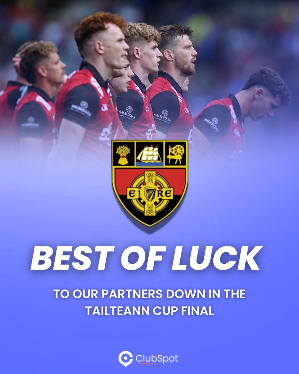 ClubSpotEU's tweet photo. Best of luck to our partners Down in today's Tailteann Cup Final. 

Wishing the players, management and supporters every success. https://t.co/GhkcBoBSFY