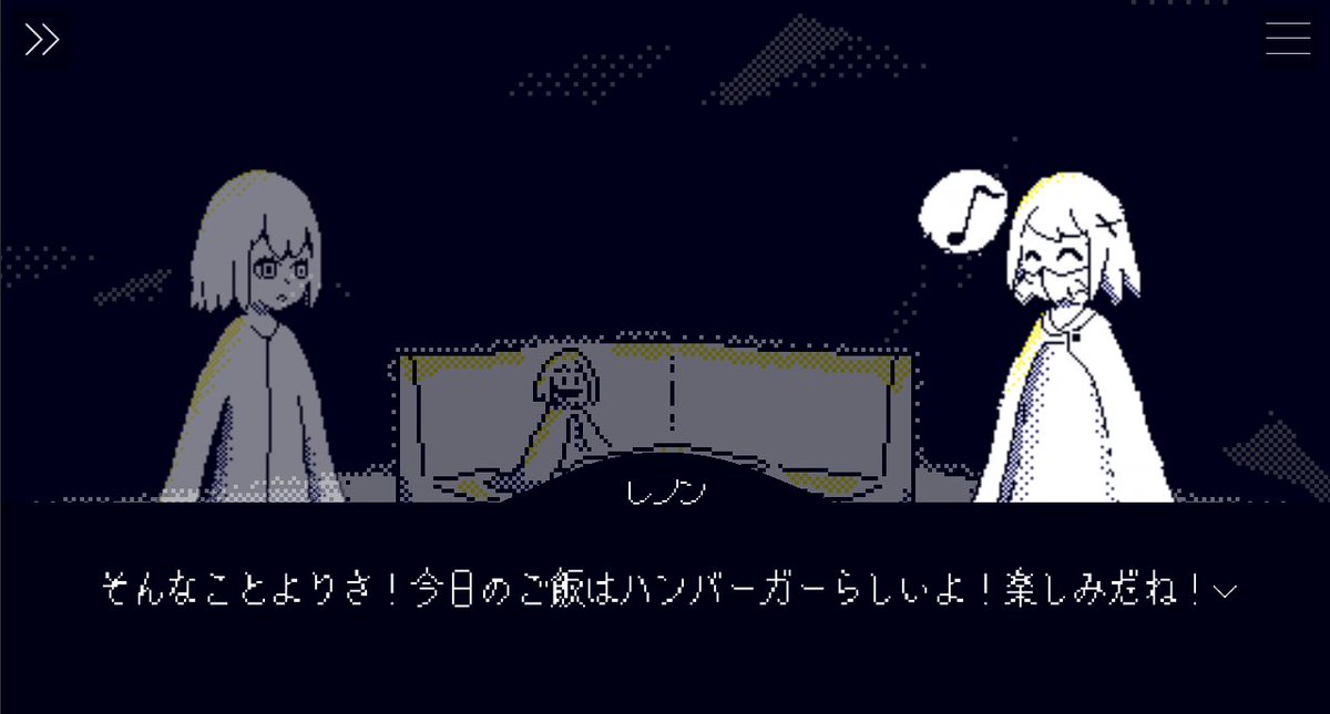 m0p_25's tweet photo. #スーパーゲ制デー
余命1日の主人公による
ちょっと非常識で不条理なADVノベル
『#箱舟キバウ』

・不穏だけど優しい世界観
・9種類のエンディング
・不思議な構造のシナリオ

リリースされました✨
⇩ストアページ
https://t.co/jzJ5Y6qL4j https://t.co/Sd1X3n5a6p