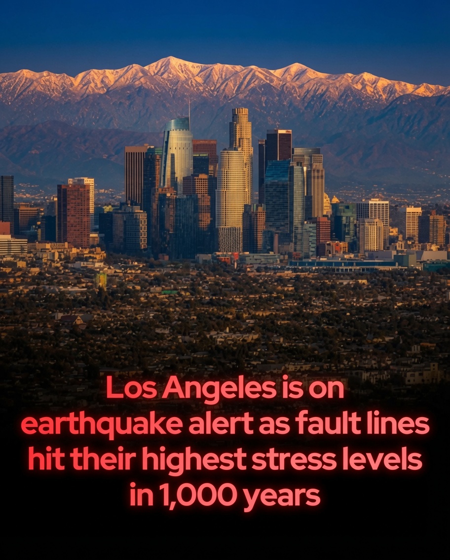 Rainmaker1973's tweet photo. Southern California is currently on high alert as major fault lines have reached their greatest stress levels in the past 1,000 years. 

A recent study reconstructed a thousand year history of earthquakes along sections of the San Andreas and San Jacinto fault systems. Researchers combined tree ring analysis radiocarbon dating historical documents and computer modeling to examine seismic activity. 

Their results show that two of the three fault segments analyzed have accumulated stress equal to or greater than the maximum observed over the last millennium. 

This does not indicate that a large earthquake is imminent. Earthquake prediction remains impossible and the accumulated stress could release at any time ranging from days to decades in the future. 

Nevertheless the study highlights ongoing risks in the region which is long overdue for a magnitude 7 or stronger event. 

The research paid particular attention to the Cajon Pass area near San Bernardino where the San Andreas and San Jacinto faults converge. Experts describe this zone as an earthquake gate because a rupture here could propagate across multiple segments potentially subjecting millions of residents to intense ground shaking. 

A magnitude 7 quake would release more than 125 times the energy of the recent magnitude 5.6 event in Northern California. Such a tremor could impact nearly 24 million people in Southern California while severely damaging highways railways and essential energy systems. 

The authors note that modern California building standards are engineered to resist strong seismic forces which helps limit the potential for catastrophic structural failures.
