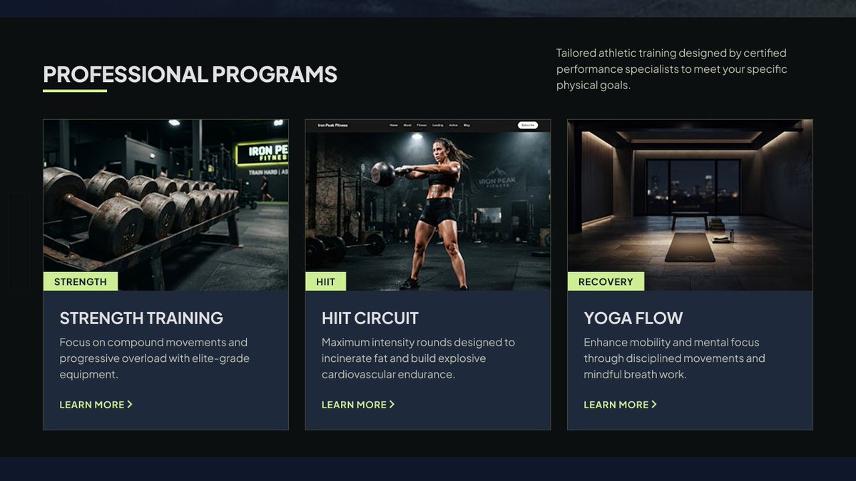 KunciKode's tweet photo. Project Done: Gym &amp; Fitness Landing Page. Desain modern, sporty, dan responsive (rapi saat dibuka di HP maupun laptop). Sangat cocok untuk pemenuhan tugas pemrograman web atau proyek akhir Anda.

Info lengkap: https://t.co/X62sF01Qq2 #zonauang #zonajajan https://t.co/Q2wgCvwsfn