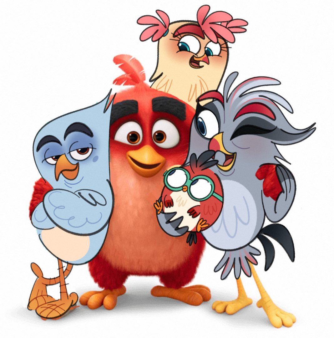 Velyashik's tweet photo. Birds family my vision https://t.co/gyUcPUypXZ