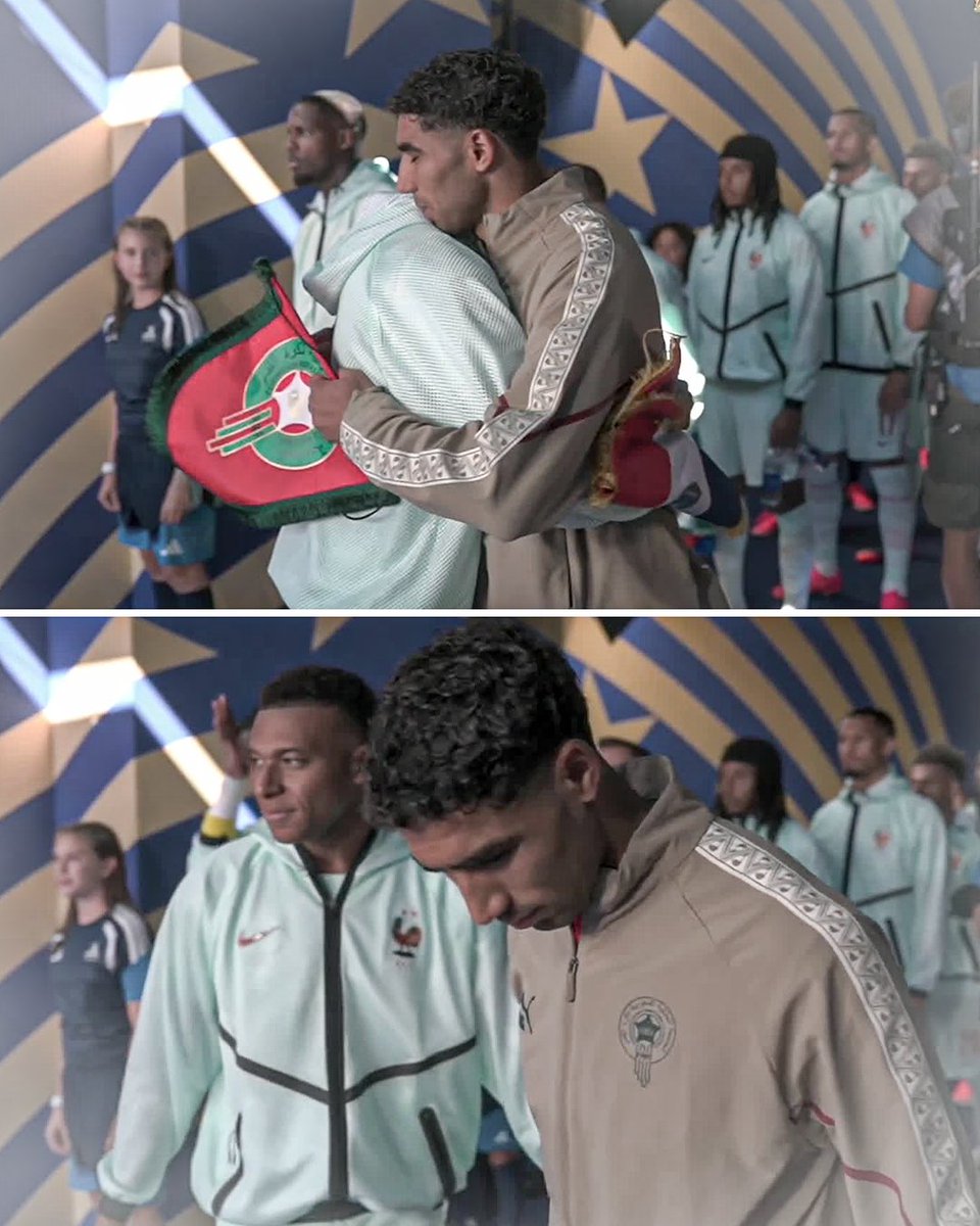 Trumperizar's tweet photo. Mbappé abrazó a un violador musulman y se negó a saludar a un jugador sudamericano.

Se quedó corta la senadora paraguaya. https://t.co/x2UiexP5je