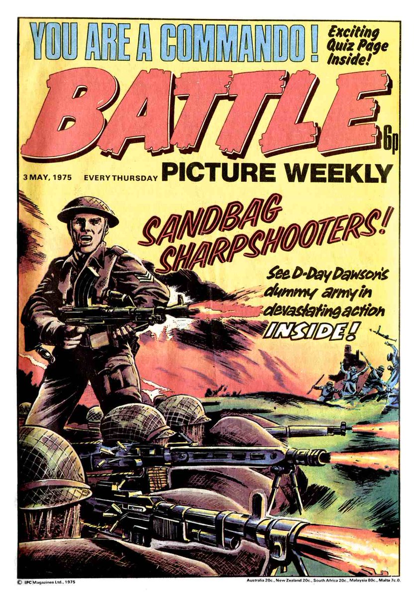 bigboardgaming's tweet photo. As a kid I loved these old comics. I was 12 when this bad boy was published.
#WarComics #VintageComics #WWII https://t.co/S4xtH1d4w4
