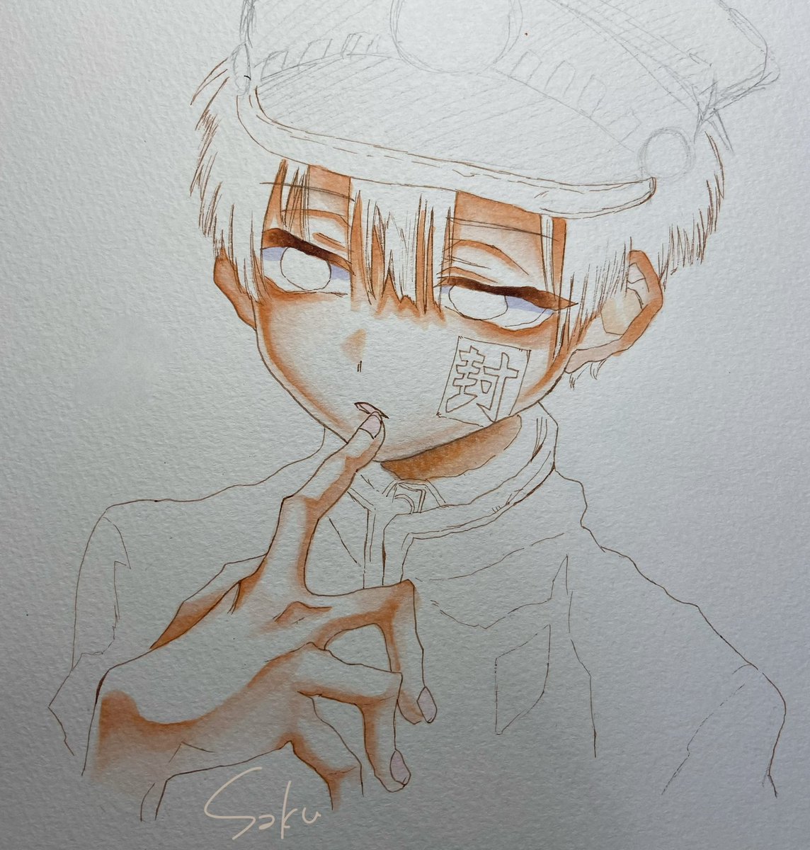 __saku58's tweet photo. 花子くん　　　
※模写 https://t.co/VZDE4ukDHc
