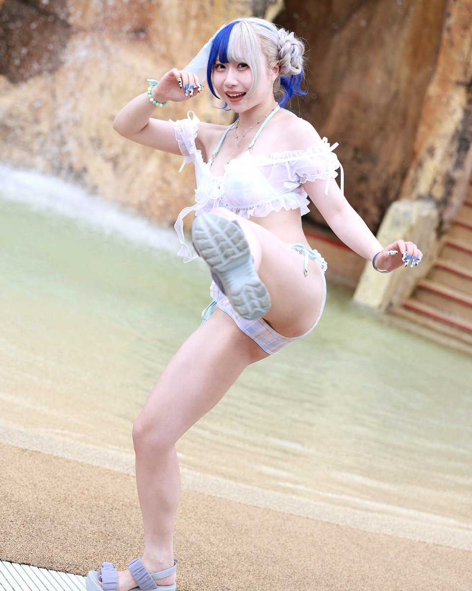 an0th3rMM's tweet photo. ลุคดูเป็นสาวเท่ แต่ตัวจริงนี่สายเฮฮา

夢我ある @GALNOA_ARU 

#近代麻雀水着祭2026 https://t.co/SaxqDoPea5