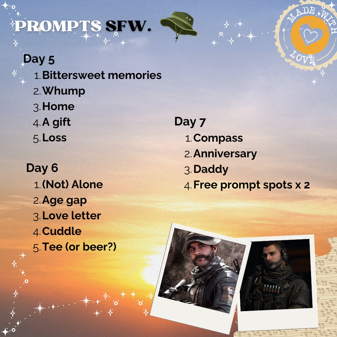 pricesoapweek's tweet photo. Hello everyone 🫶🏽!! 
🚬Your PriceSoapWeek Event Prompts are here!🧼
+ https://t.co/7YWdMvt0ZO
