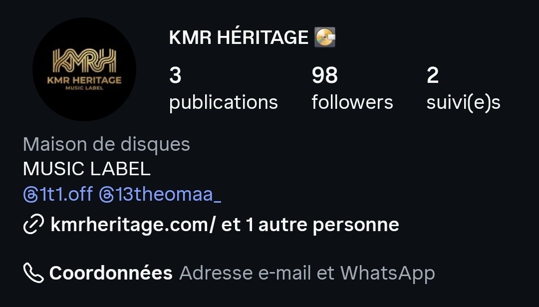 KarliitoYolo's tweet photo. 🚨🚨 Le chanteur 1T1 se lance dans l’entrepreneuriat avec l’ouverture de son label, K MARRON HÉRITAGE, créé aux côtés de sa mère et de deux associés, dont Laujistick, cheffe de projets marketing. Une nouvelle étape pour l’artiste. 🎶📀👏🏾👏🏾 https://t.co/TLAO5Pj3YD