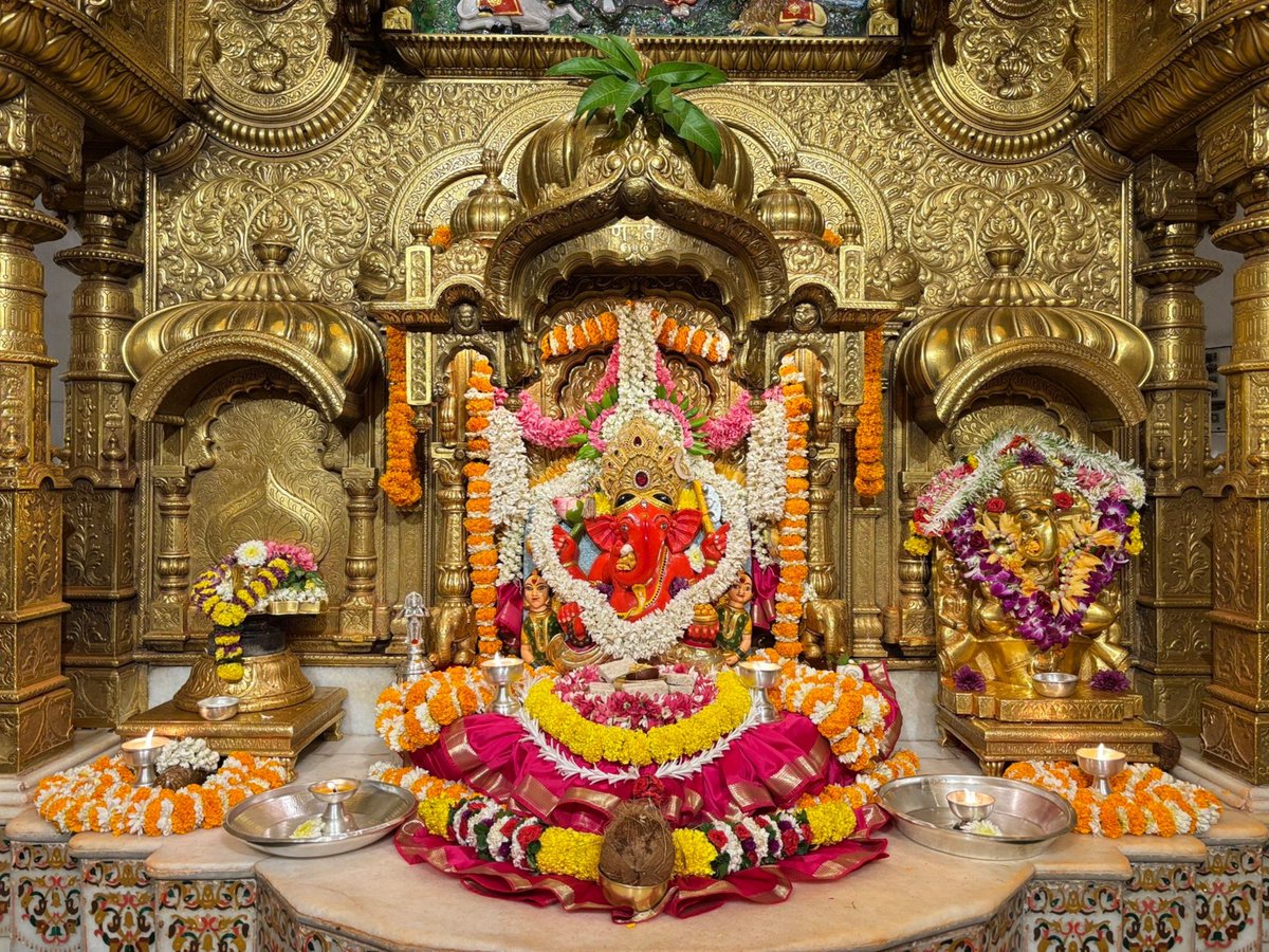 Shri Siddhivinayak Temple 🪷 tweet media