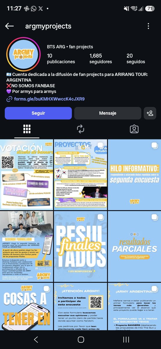 Jin Streams Argentina🇦🇷 tweet media