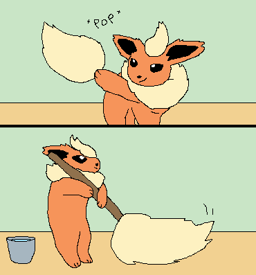 RoeRichard33476's tweet photo. Flareon always ready to mop up https://t.co/fZcJDQU0bZ
