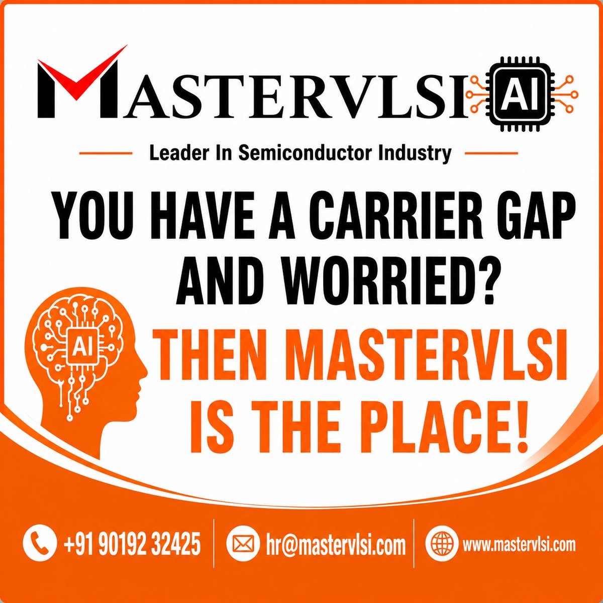 MasterVlsi's tweet photo. Career gap? Don’t let it stop your VLSI journey. JOIN MASTERVLSI
📞 9019232425
📧 mastervlsitraining@gmail.com
🌐 https://t.co/cG2wQOJizA
Join our WhatsApp group: https://t.co/w8Dg8NHw40

#MasterVLSI #CareerGap #VLSI #VLSITraining #Semiconductor #DesignVerification #SystemVerilog https://t.co/RLBrpcnJrm