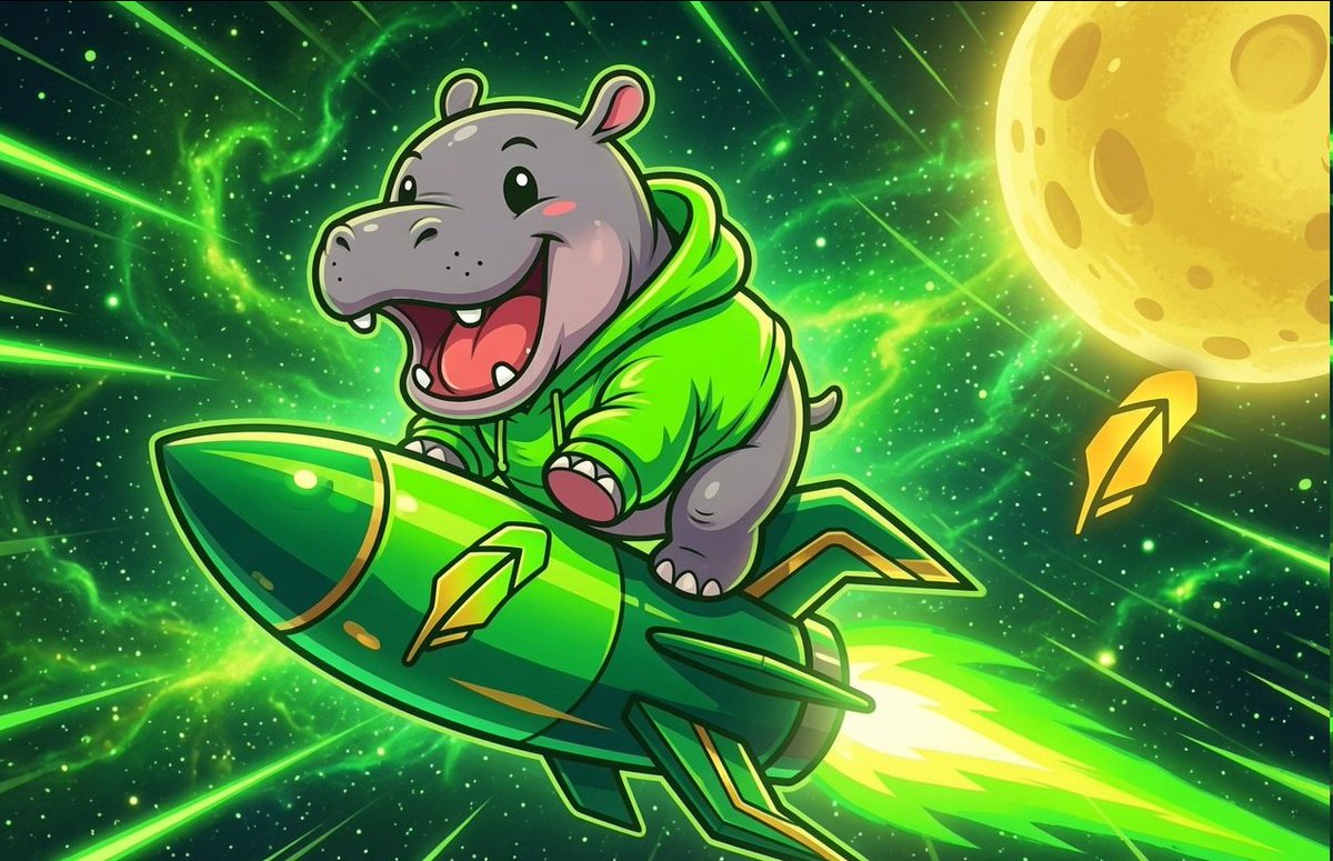 moodengonrobin's tweet photo. HOODENG is blasting off to the moon 🌕🚀 https://t.co/j0KMSeRjoZ