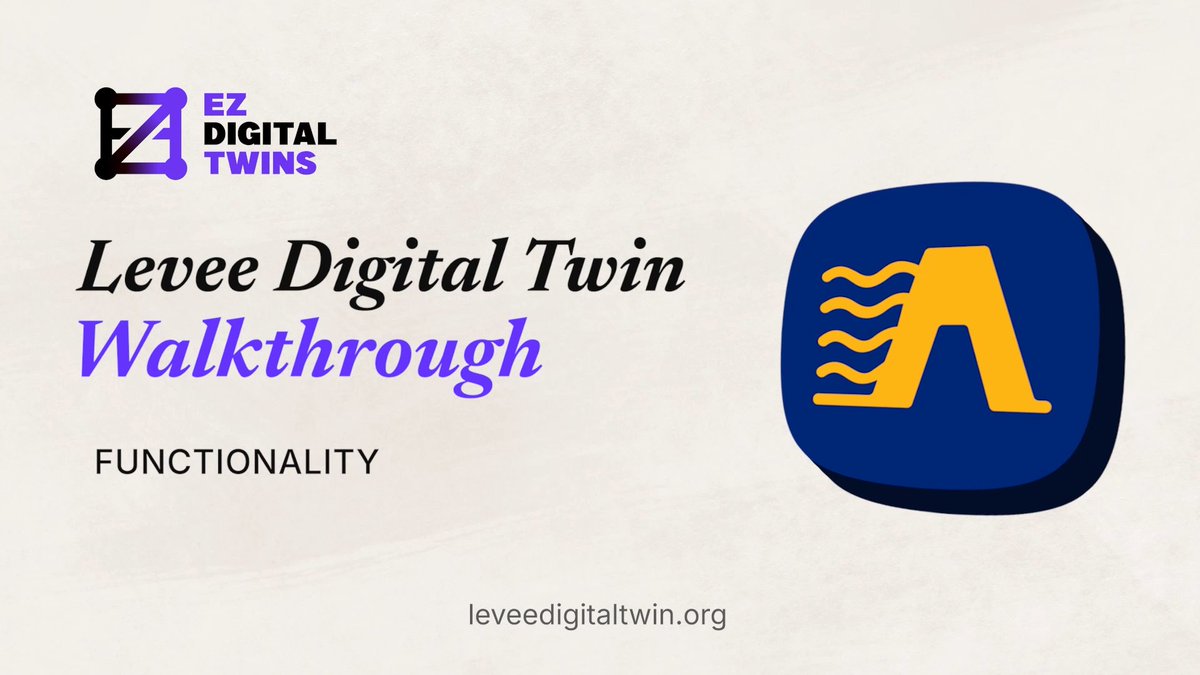 EZDigitalTwins's tweet photo. Take a walkthrough of the Levee Digital Twin platform, developed by EZ Digital Twins. See how levee infrastructure can be explored and understood in an interactive digital environment.
▶️ https://t.co/8cj0M5BMFK https://t.co/QqypGgru2b