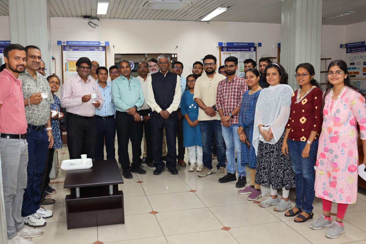 csiriict's tweet photo. CSIR-IICT hosted Dr. Shivkumar Kalyanaraman, CEO, ANRF, for a special lecture on "ANRF &amp; RDI Vision: Catalyzing India's Rise as a Research and Innovation Powerhouse." 
@CSIRIndia @ANRFIndia @IndiaDST @CSIR_NIScPR 
#CSIRIICT #ANRF #ResearchInnovation #SaralAI #ViksitBharat2047 https://t.co/tLiYMNSQmz