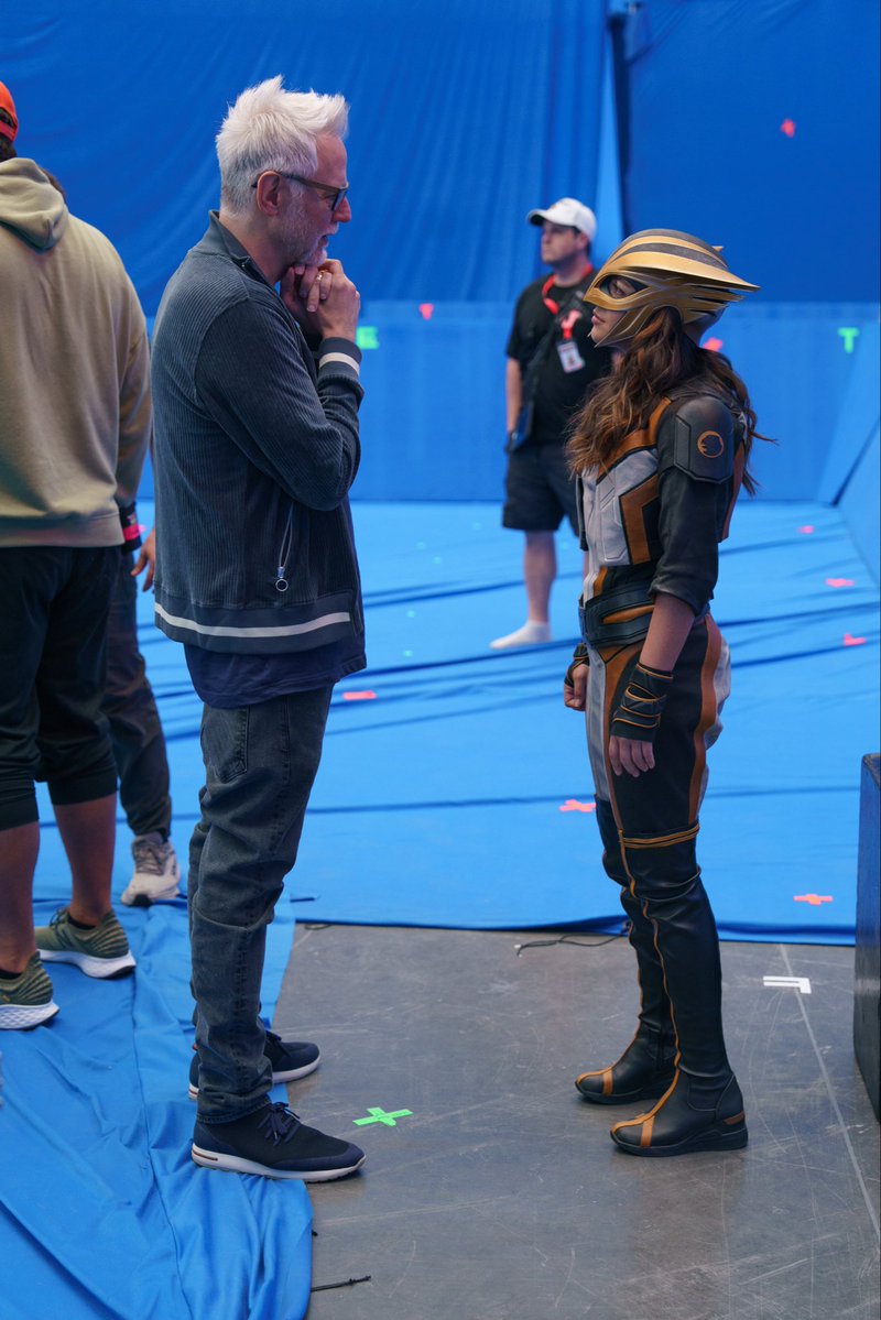 JamesGunn's tweet photo. From the soundstage to the sky. 
Wishing my pal @isabelamerced a happy birthday. https://t.co/YjsY4lonHj