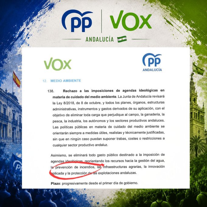 Mariaf522's tweet photo. Al menos doce muertos en el incendio forestal de Los Gallardos (Almería), el más mortífero de este siglo.

Los votantes del @ppopular y de @vox_es sois cómplices!!😡👇 https://t.co/t06PBJQ81k