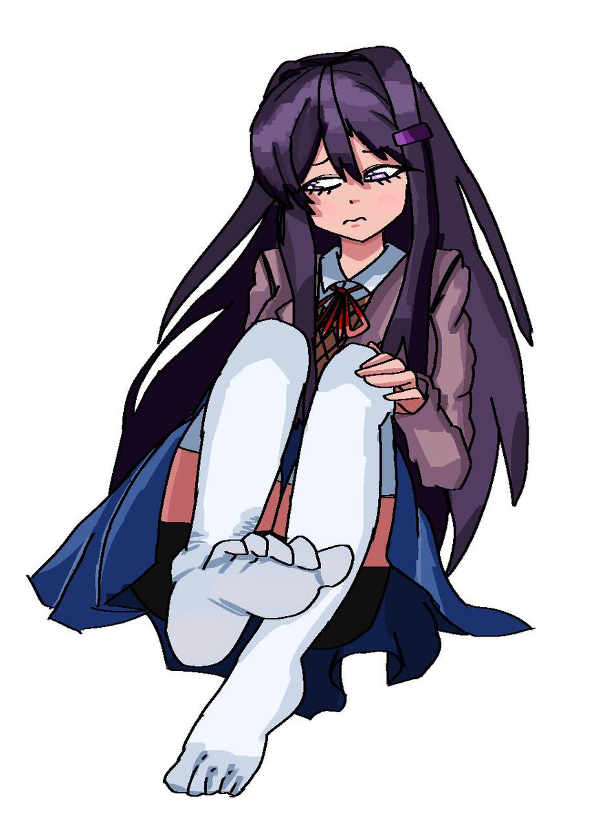 MomazosYuri's tweet photo. Porque no me miras más fijamente?

 #DokiDokiLiteratureClub  #YuriDDLC

Credito
@zuryu_yu 
@utugitt
@burkie444 https://t.co/iJTgn41usp