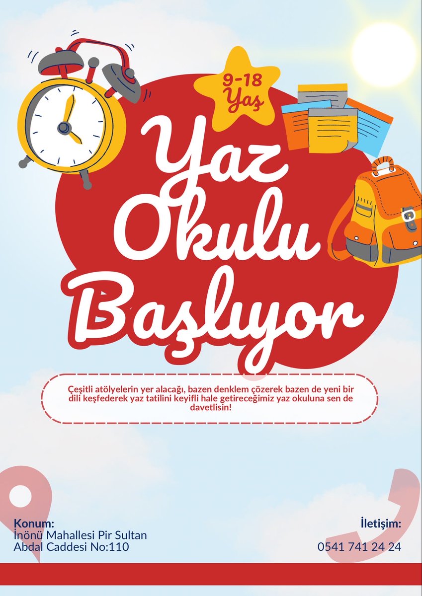 PSAKDKOCAELI's tweet photo. Yaz Okulumuz başlıyor. ☀️📚

Bilimin, sanatın, paylaşmanın ve dayanışmanın buluştuğu Yaz Okulumuz için kayıtlar başladı.

Detaylı bilgi için görseldeki iletişim numarasına ulaşabilirsiniz. https://t.co/F4OHyp7N3G