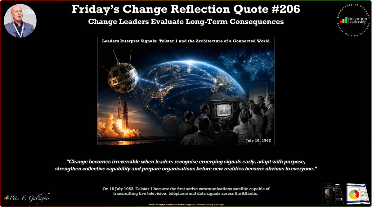 thinkers360's tweet photo. Friday’s Change Reflection Quote - Leadership of Change - Change Leaders Evaluate Long-Term Consequences https://t.co/w9yYdGMzol via @peterfgallagher of @peterfgallagher on @Thinkers360 #BusinessStrategy #ChangeManagement #Leadership 📣 AI Expert? Get certified at Thinkers360: https://t.co/B2JPvrqa46