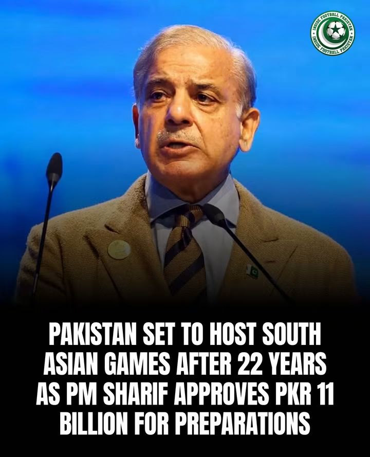 InsideFtblPK's tweet photo. 🇵🇰 Pakistan will host the 14th South Asian Games in March 2027, marking the return of the event to the country after 22 years. Prime Minister Shehbaz Sharif has approved Rs. 11 billion in funding, with preparations set to begin immediately, including upgrades to sporting venues, logistics, ceremonies, and administrative arrangements. More than 3,500 athletes from eight South Asian nations are expected to compete across 27 sports. 

For Pakistan football, this is particularly significant. With the South Asian Games returning to home soil, both the 🇵🇰 men’s and women’s national teams are set to play in front of their own supporters; a opportunity that could provide a major boost for the sport.
