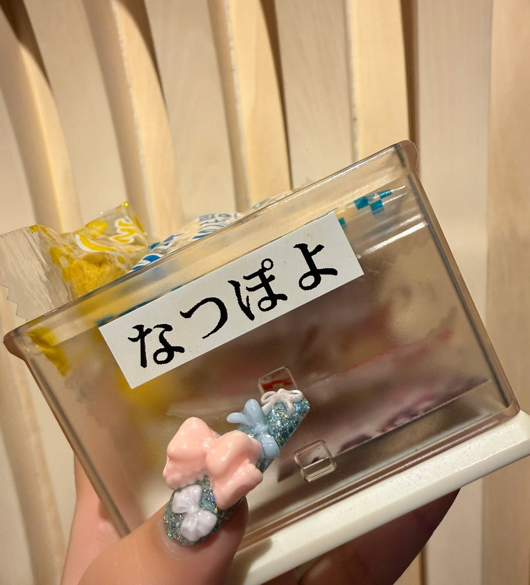 27panchan's tweet photo. @official_enjin 私の職場のお菓子入れも、ぽよです😃😃 https://t.co/JXcCNlLU1v
