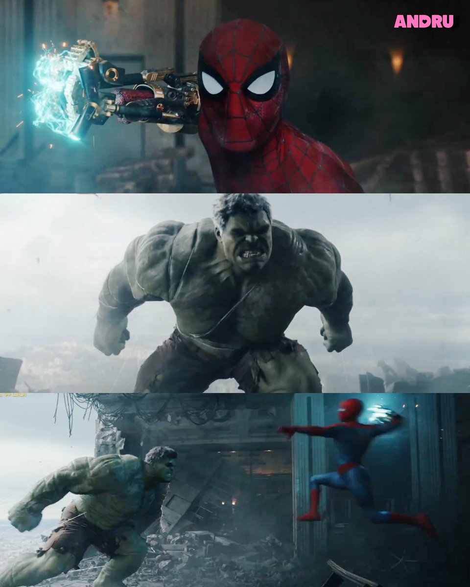 andrugeek's tweet photo. ¡TREMENDO! 🔥 Tenemos un nuevo vistazo a la batalla de Spider-Man contra Hulk en un nuevo avance de Brand New Day. https://t.co/8f6URQSgGG