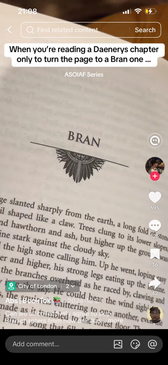 ascet1r's tweet photo. I’m going to become the most annoying book and show bran stan simply to counter this brand of people https://t.co/M0hRgsYCUw