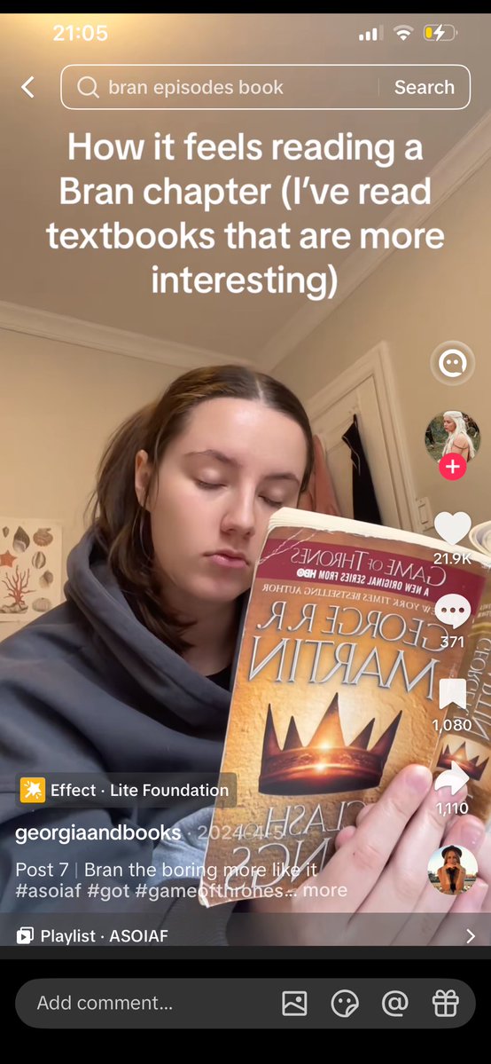 ascet1r's tweet photo. I’m going to become the most annoying book and show bran stan simply to counter this brand of people https://t.co/M0hRgsYCUw
