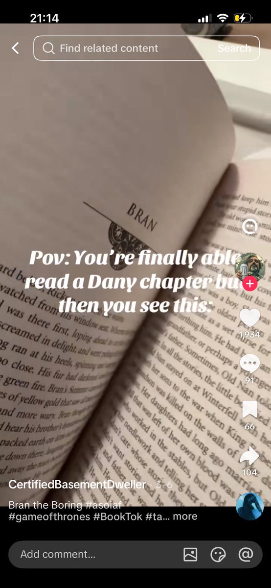 ascet1r's tweet photo. I’m going to become the most annoying book and show bran stan simply to counter this brand of people https://t.co/M0hRgsYCUw