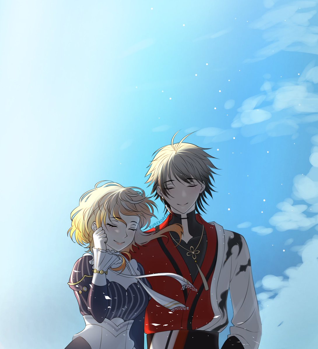 KurekoReii's tweet photo. ‌us in every universe
#Klaratelier #RyomArt  #Denauth https://t.co/HnBfTYSSMd
