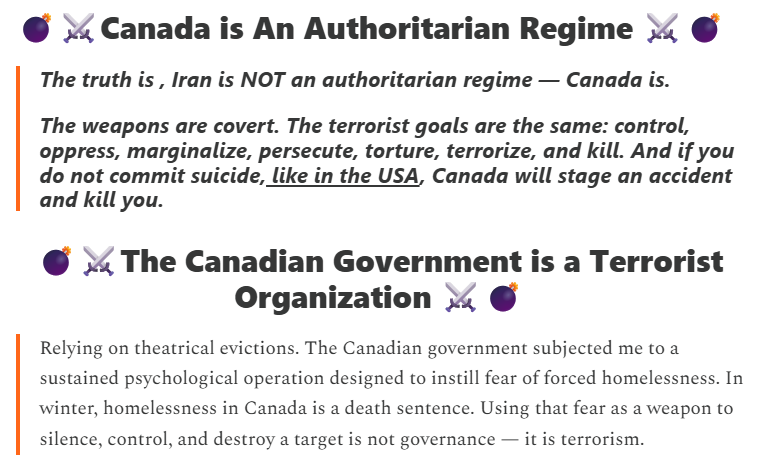JaceRealStoryy's tweet photo. @GGCanada @CanadaFP @JusticeCanadaEN @CBA_News @MarkJCarney @CdnPressNews @CanadianPM @LeDevoir @LP_LaPresse @mtlgazette @VancouverSun @CalgaryHerald @OttawaCitizen @WinnipegNews @EdmontonJournal @TorontoSun @CTVNationalNews @CBCRadioCanada @TVANouvelles  @CBCPolitics @CIA https://t.co/RfIuok2M7O