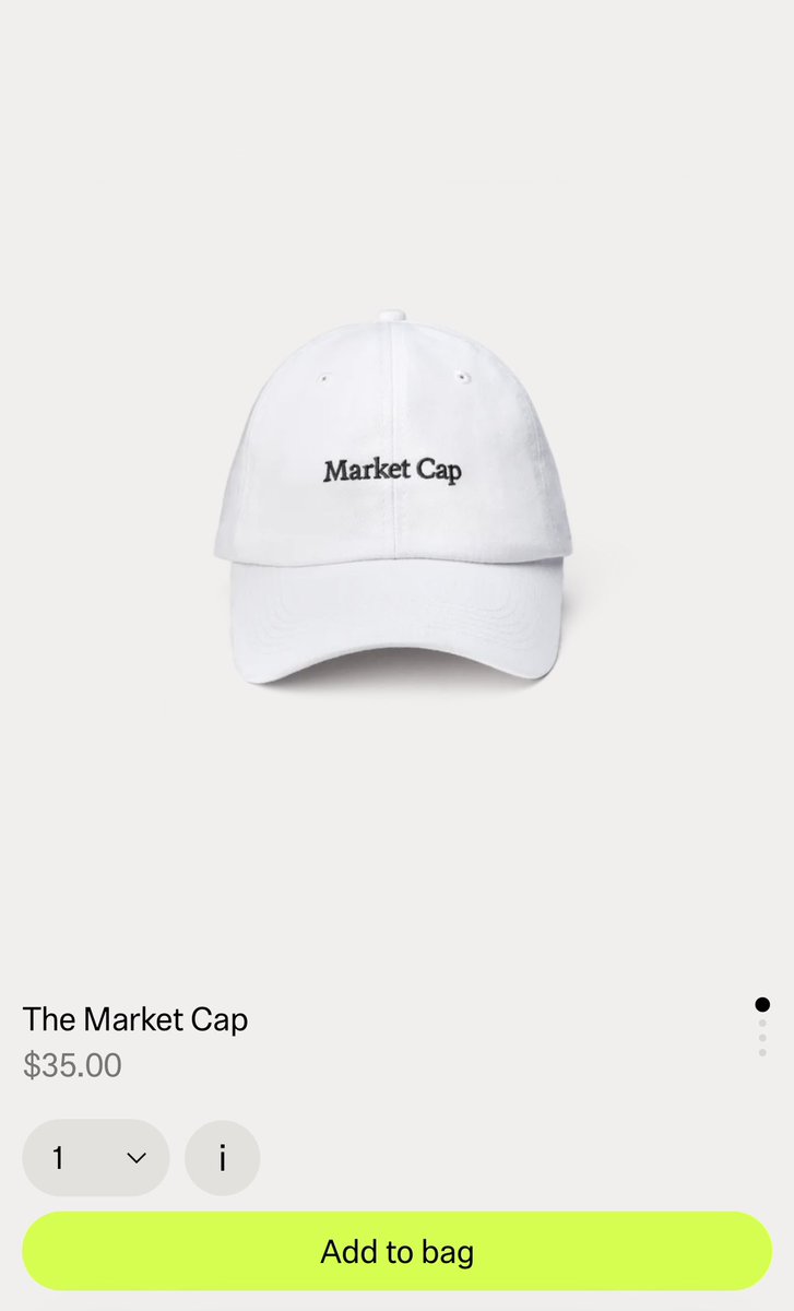 Mr_Zyonn's tweet photo. So $CAP just touched 2 million and Market Cap $MCAP is still at 120k mc. 

Study the lore of “MARKET CAP” ~ Robinhood store literally name the cap “MARKET CAP” https://t.co/RqRP0nttRR

If $CAP is at 2 million, $MCAP should do more. 

https://t.co/XO7S2mpq1l

0x04de8DdC64819a2767947368140289223F3110C6