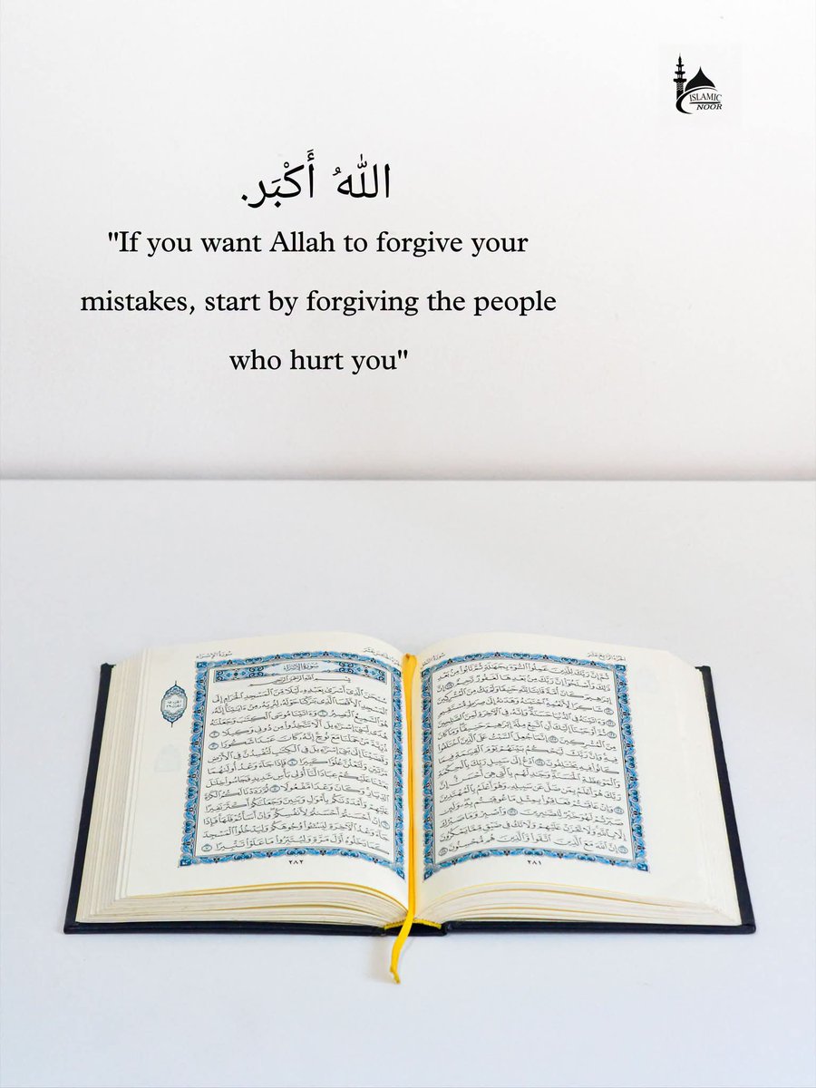 ubmeerat's tweet photo. "If you want Allah to forgive your
mistakes, start by forgiving the people
who hurt you" https://t.co/MnFs947wg1
