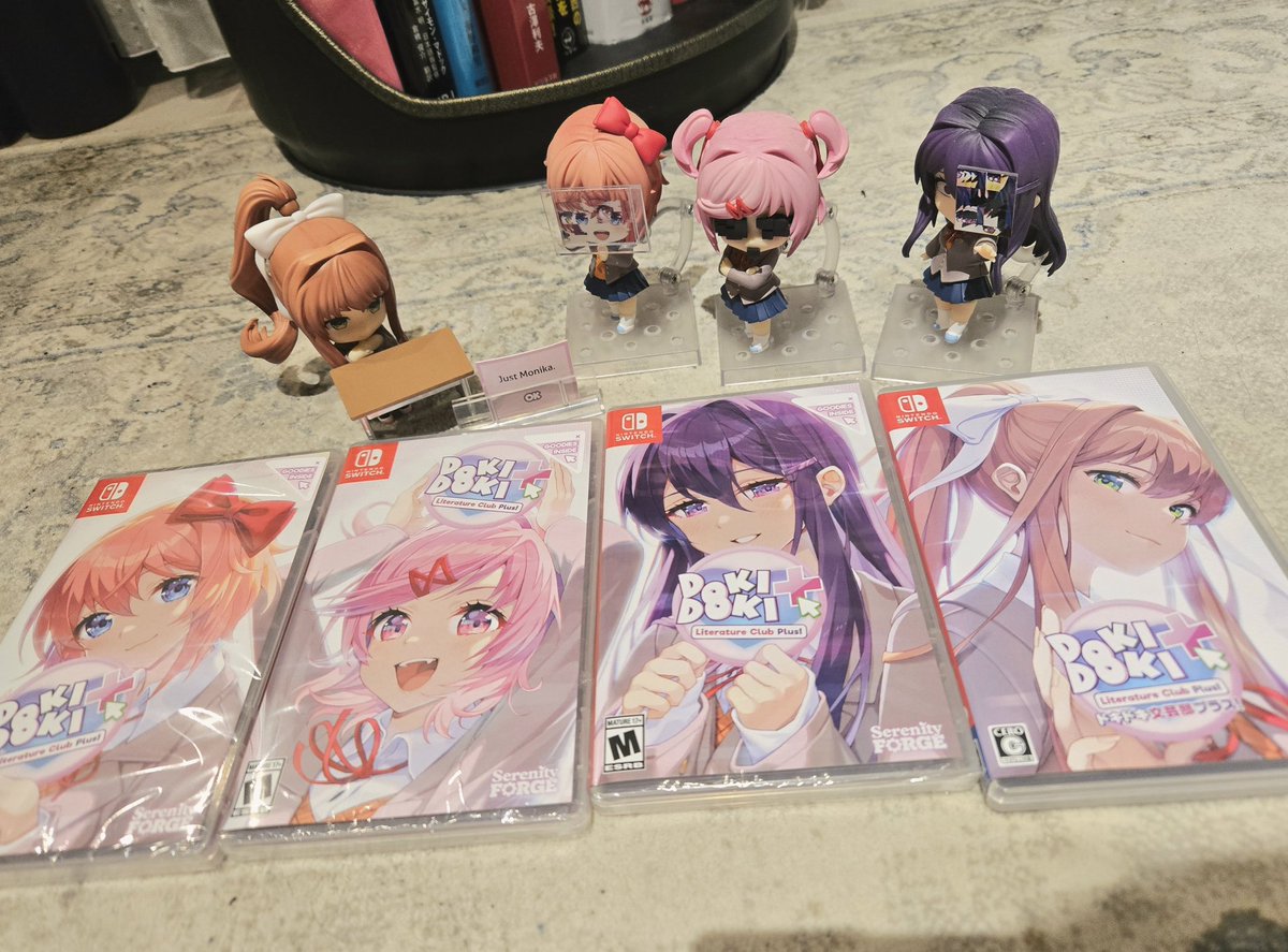 nyalra's tweet photo. I LOVE  Doki Doki Literature Club!
I LOVE Dan Salvato!

Just Monika https://t.co/lYFMpfj6g6