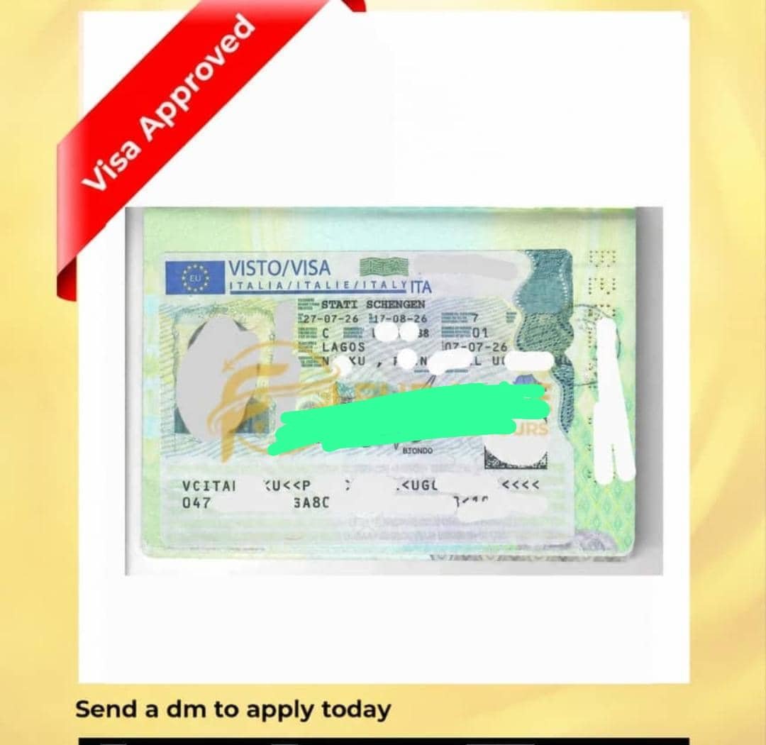 KendraGroupLtd's tweet photo. Check the date, just today. 

Send us a DM to apply for your visa to Italy. https://t.co/L2xE7eENfV