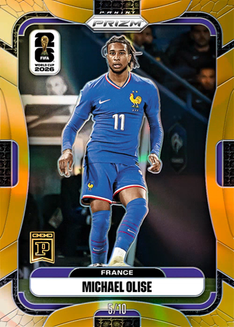 paninitracker's tweet photo. ⚽ Michael Olise #5/10 SOLD for $5,120.00 (2.88 ETH)
2026 Panini NFT Prizm World Cup Soccer · Base Prizms Gold
Buyer: redwolf66sports 👤 https://t.co/b5j5KRMzN5
See more #MichaelOlise for sale 👉 https://t.co/2Aqc3jxkJY
#whodoyoucollect #nft #PaniniNFT #PaniniBlockchain https://t.co/qM0ZFxPCyA