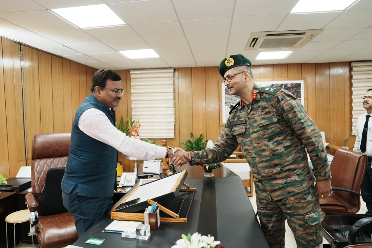 PRODefDehradun's tweet photo. # Strengthening the Civil-Military Synergy for Agniveer Rallies in Uttarakhand #

In a significant engagement to bolster the Agniveer recruitment drive, Maj Gen Manish Kumar, YSM, SM**, Additional Director General (ADG) of the Recruiting Zone (UP & Uttarakhand) held a comprehensive discussion with  Mr Anand Bardhan, Chief Secretary of Uttarakhand in presence of Mr Shailesh Bagauli, Secretary Home at the State Secretariat in Dehradun. The meeting focused on further strengthening the  collaborative framework to ensure  seamless conduct of  recruitment rallies slated to commence soon for the recruiting year 2027.

Given that Zonal Recruiting Office (UP & UK) oversees the largest recruitable population, the discourse underscored the vital importance of civil-military cooperation. As the Army reaches out to the far-flung districts of the 
state, especially in the hilly areas, the role of local administration remains central to managing logistics, infrastructure and management of the large turnout of aspirants at the various rally locations in the State.

During the interaction, the ADG emphasized that the mission goes beyond mere selection as it is a shared endeavor to ignite the patriotic spirit of the youth. One of the crucial objectives discussed was to  encourage more participation from women candidates of Uttarakhand to serve in the Armed Forces.

ADG also conveyed the Army's appreciation  for sound administrative support provided by the state during the conduct of CEE held in Jun 2026. The State Administration reaffirmed its commitment to continuing with the steadfast support, recognizing that today’s recruits are the future defenders of the nation.

# Indian Army
# Uttarakhand Govt
# Agniveer
@DefenceMinIndia 
@SpokespersonMoD 
@ANI 
@HQ_IDS_India