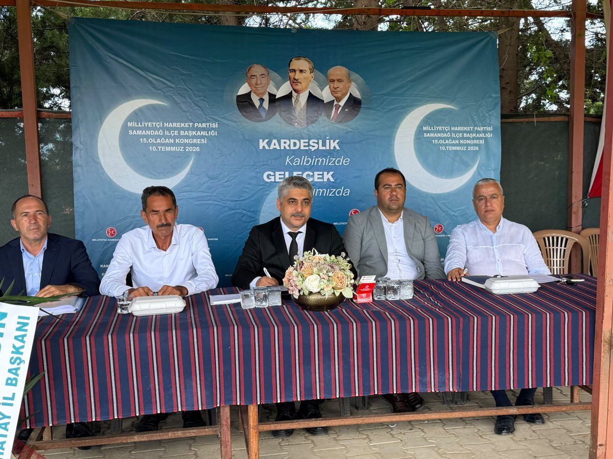 lutfikasikci's tweet photo. Samandağ;
dün,bugün ve yarın kardeşlik ikliminin ve hukukunun bozulmasına asla müsade etmedik ve etmeyeceğiz.

Ay Yıldızın altında , birlik içerisinde mutlu ve huzurlu yarınları beraberce inşaa edeceğiz. 

Bu motivasyonla hareket ederek bugün 15.Olağan İlçe Kongremizi gerçekleştirdik. 

İlçe başkanlığı görevini devreden Sn Hikmet Küllahlı’ya bugüne kadar ki özverili çalışmalarından dolayı teşekkür ederiz. 

İlçe delegelerimizin rızası ile İlçe Başkanlığı görevini üstlenen Sn. Ahmet Yüksel ve yönetim kurulu üyelerini tebrik ederiz.