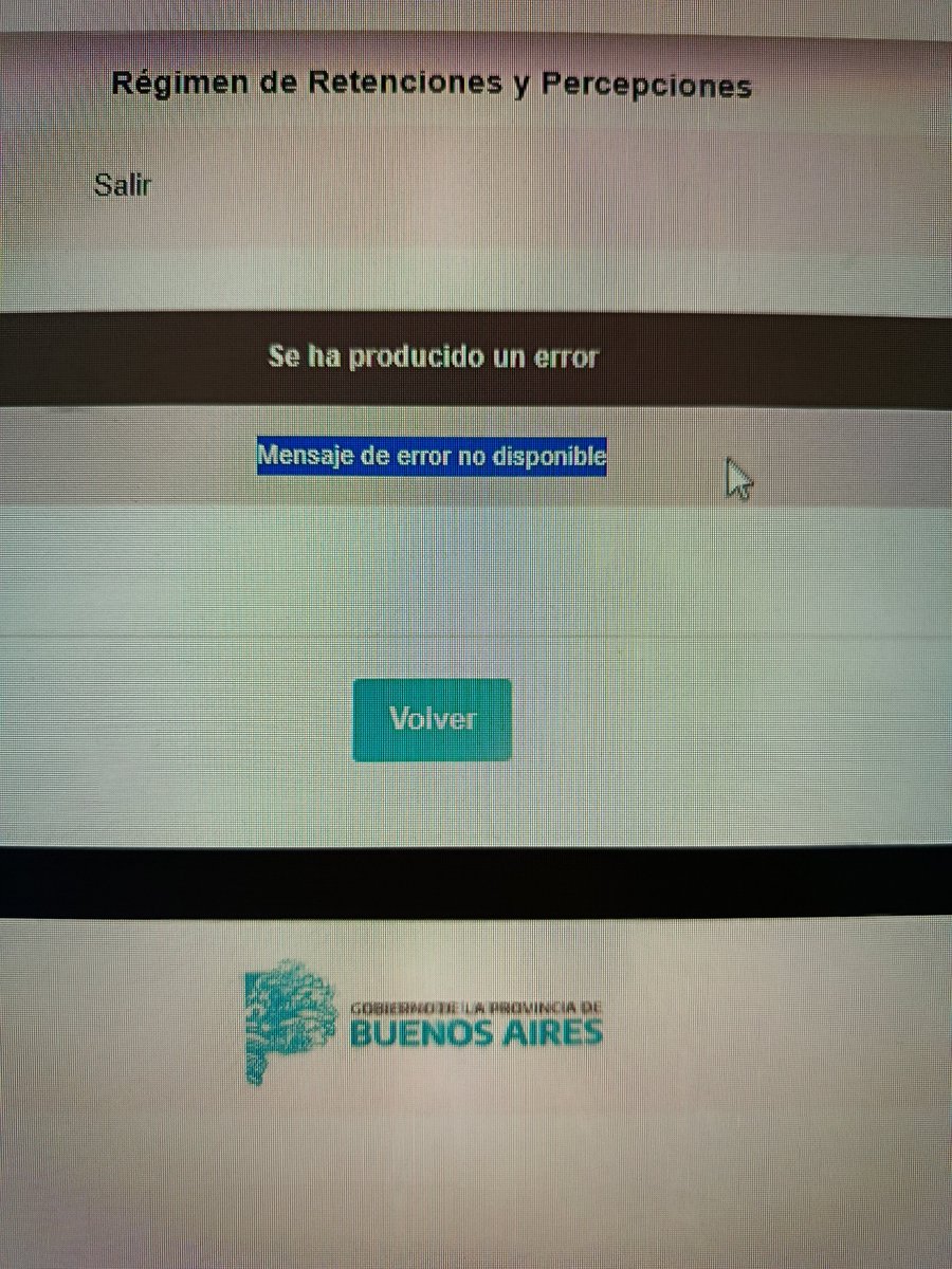 VercingentorixI's tweet photo. @MOVIMIENTODAF Hola Axel, mira Arba NO anda hace 4 días para levantar informe de retenciones y percepciones, una vergüenza, se ve que se tomaron el finde largo. Después perdemos las elecciones y no sabemos por qué. Siempre me acuerdo cuando yacobitti te cago el centro de estudiantes https://t.co/EakhmCKwuh