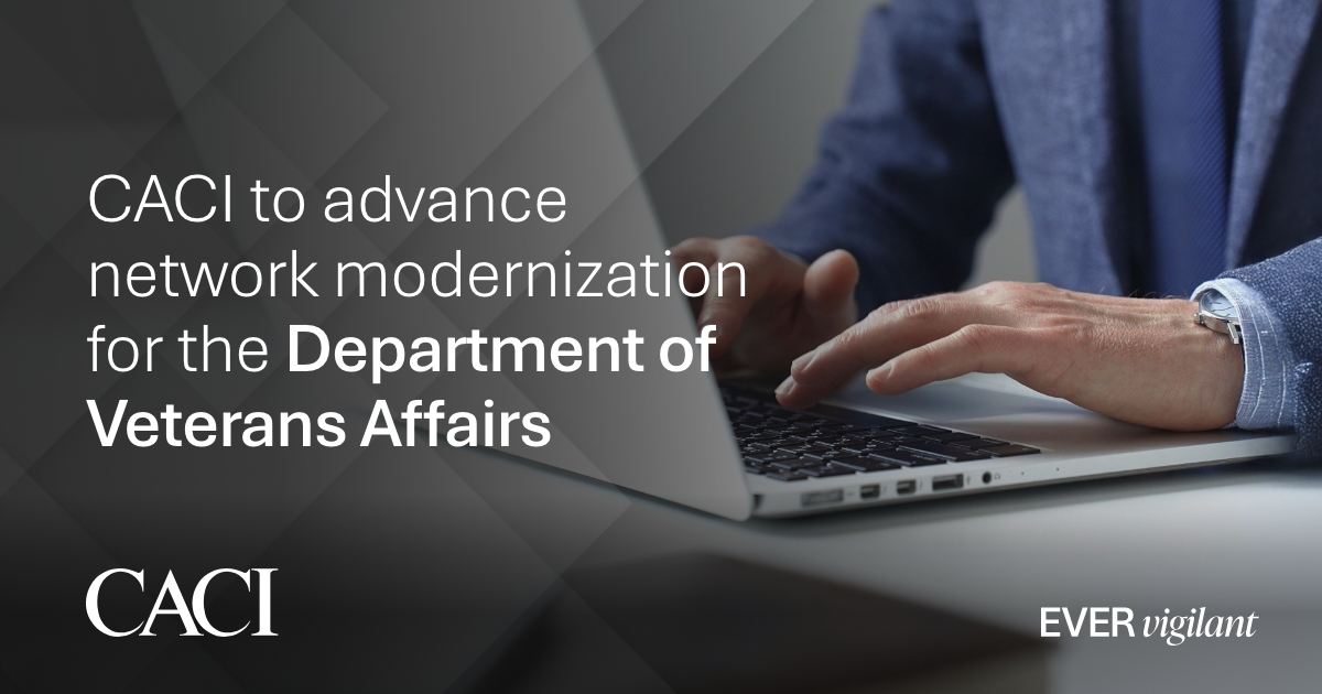 CACIIntl's tweet photo. #TeamCACI will modernize and sustain the @DeptVetAffairs' financial management systems under a new six‑year, $308M contract. Our technology‑first approach strengthens efficiency, agility, transparency, and audit readiness across the mission.  https://t.co/FTO3xz4vd6 #EverVigilant https://t.co/4BuXGFo52q