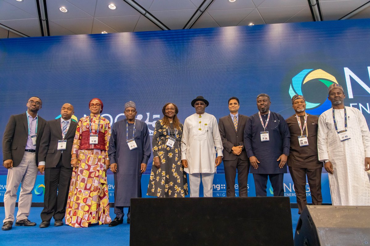 OAEyesan's tweet photo. At @NOGEnergyWeek, I emphasised that maximising the value of existing assets is as important as pursuing new discoveries, as we recognised Esso Exploration and Production Nigeria's $1 billion investment in the Usan Infill Project (OML 138), expected to add 40,000 barrels per day to production, with first oil targeted within six months. This marks Esso's first drilling operation in Nigeria in a decade, which makes the investment worth noting.

The development matters not only for increased production but for shaping how investors read Nigeria's deepwater potential. Many deepwater assets have operated below capacity for years without the sustained investment they require. Maximising current assets deserves the same urgency as pursuing new blocks. These results demonstrate the benefits of that focus.

I congratulate Esso Exploration and Production Nigeria Offshore East Limited and its partners on this milestone. This is the standard of investment we expect to see across the rest of Nigeria's deepwater portfolio, and we intend to keep building the conditions that make it possible.

We also presented Petroleum Prospecting Licences to Broron Energy, Petroli Energy Marketing and Supply, Sahara Deepwater Resources, and Tulcan Energy E&P, awardees from the 2022/2023 Mini Bid Round and the 2024 Licensing Round. We stand ready to enable these awardees in translating this opportunity into measurable outcomes.