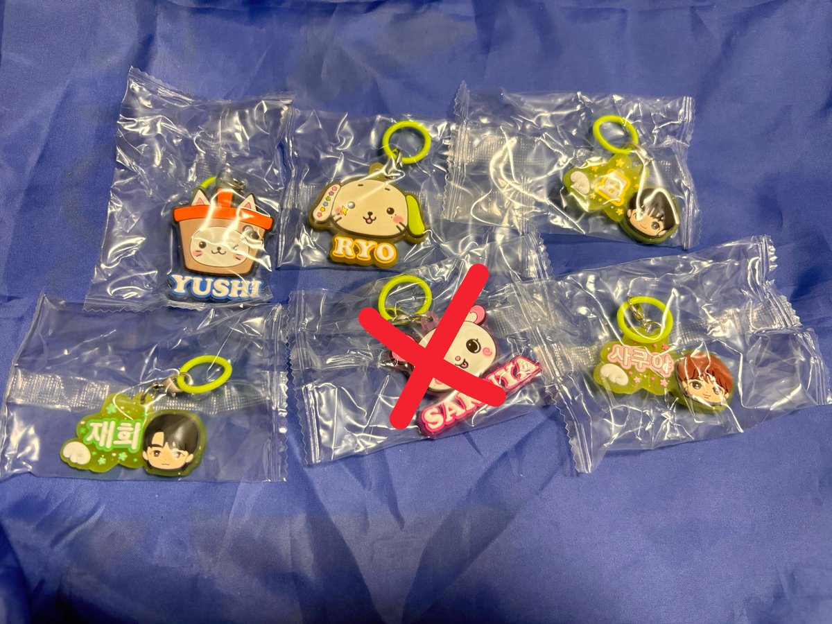 __nn__07's tweet photo. nct wish めじるしキーホルダー　ガチャ
交換

譲　ユウシ ジェヒ リョウ サクヤ
求　シオンまたは買取(要相談)

同種交換優先(Bタイプのみの買取❌)
郵送または都内手渡し
お気軽にお声掛けください🍀
#nctwish交換 https://t.co/IrmQOWhrYN