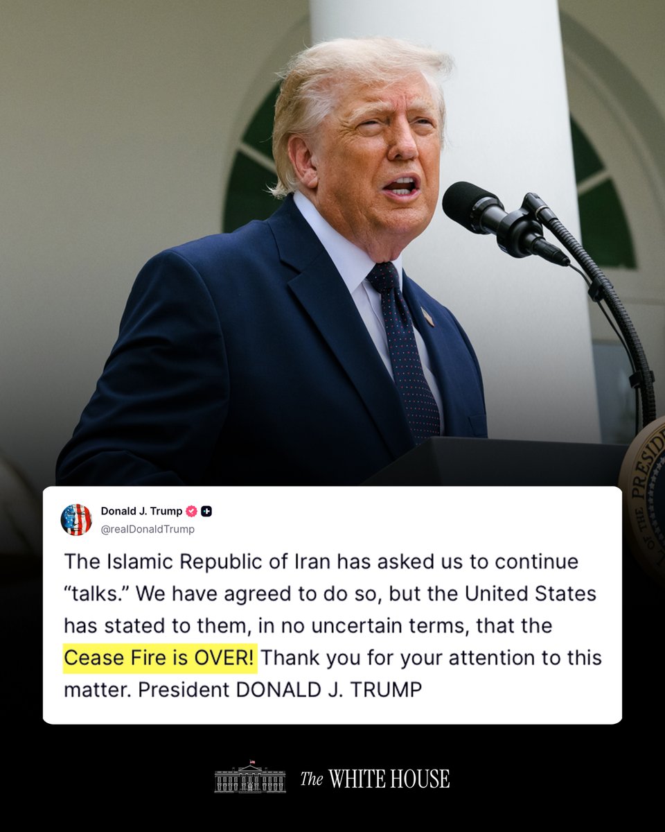 The White House tweet media