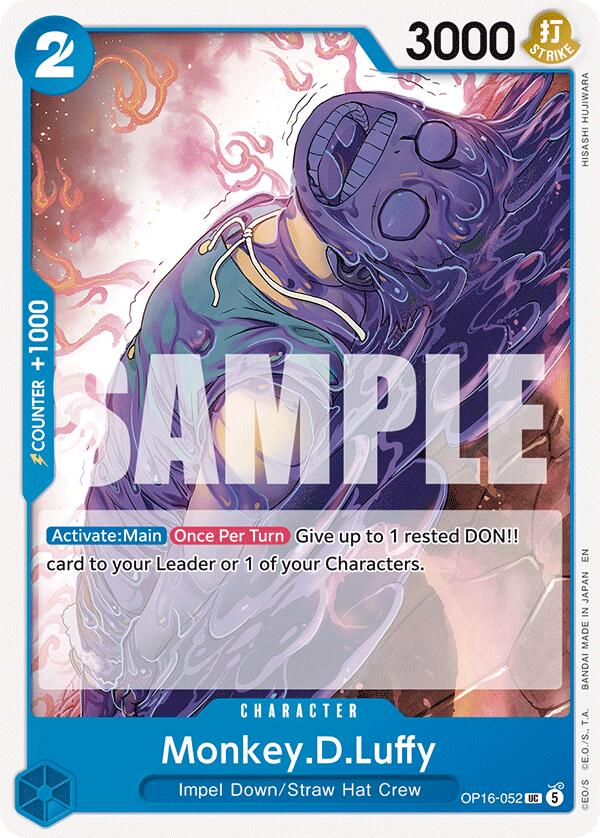 xDereshi's tweet photo. I know most Nami lists have dropped Girl altogether, but I am wondering if it's actually correct to bring her back... but as Luffy instead!  It's a worse card in a vacuum, but in a Regionals room that is likely full of Enel and G/U Luffy, isn't it a decent choice? https://t.co/3qObUZlhpe
