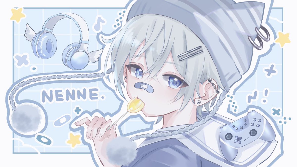 nenne2811's tweet photo. ご紹介になります！
✳️全力拡散希望✳️
※ねんねのサムネイラストについて❗
（使い分け）
①②雑談、③メンシプ④ギター配信になります！
（担当イラストレーター）
@runon__o 
担当のるーちゃんは細かな詳細も親身に納得の形でお届けしてくれます❗
#絵師さん #イラストレーターさん #有償依頼 #配信 https://t.co/iGyxuu3ani