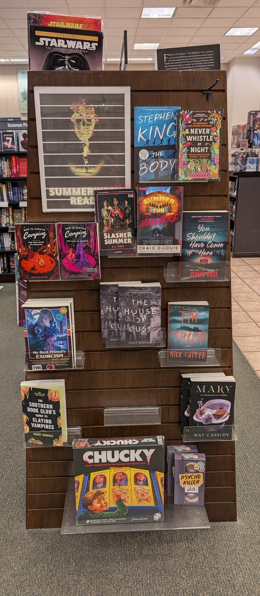 NoahEBroyles's tweet photo. Never disappointing to find your book on a B&amp;N endcap. https://t.co/04SyJfl7tA