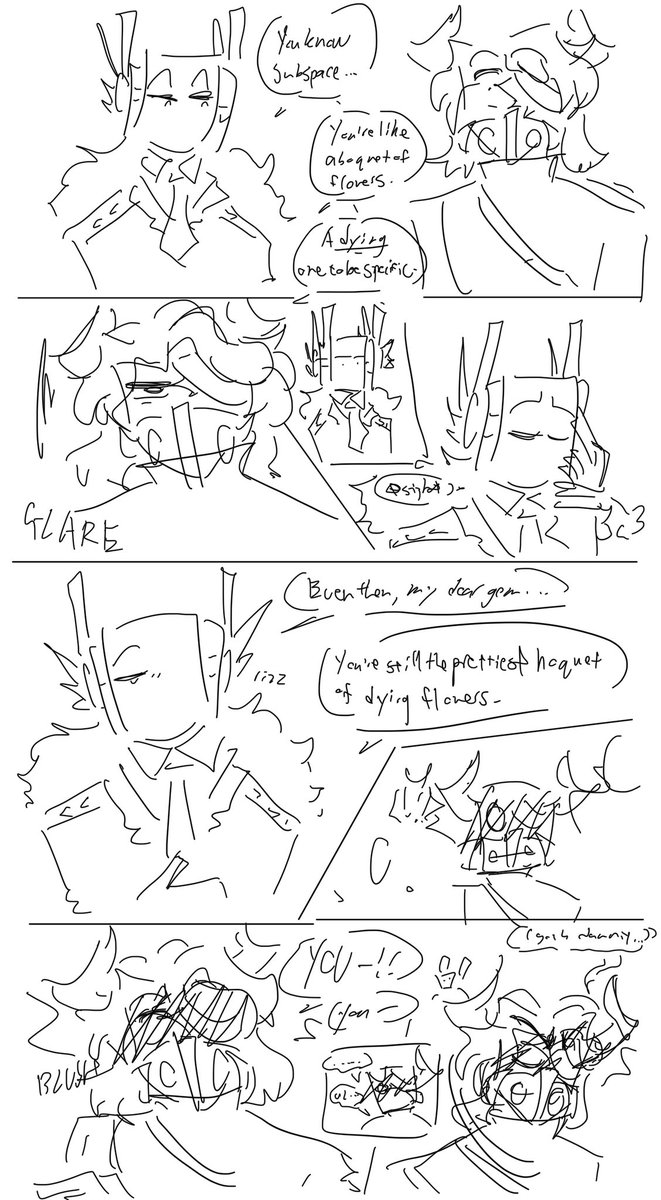 saraannriiko's tweet photo. Mini sublaser comic based off my friend's short fanfic of them... I feel so joyous https://t.co/6qkp8cnxmh